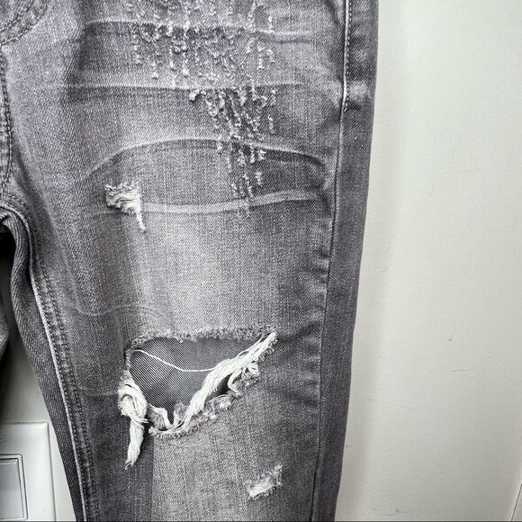 One Teaspoon Grey Black Awesome Baggies Size 25 - Picture 5 of 12